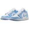 Air Jordan 1 Low Aluminum Women Sneakers Blue White DC0774-142