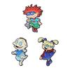 Cartoon Adventure Animated Enamel Pins Yellow Hair Naughty Girl Anime Characters Brooches Lapel Badge Jewelry Gifts for Friends