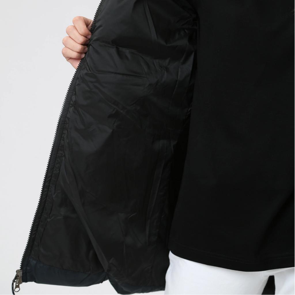 Columbia Logo Print Hooded Down Long Sleeve Jacket Women jackets Black 1864791-010