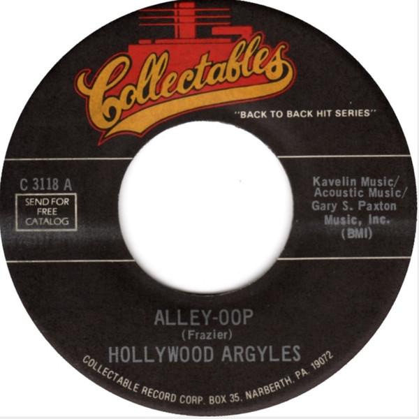 

7inch Record HOLLYWOOD ARGYLES THE CASTAWAYS AlleyOop Liar Liar C3118 Collectables US Rock Used