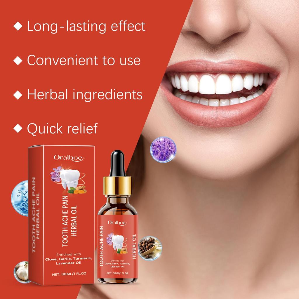 Oralhoe Herbal Dental Care Essence Skånsom pleie Munn Tenner Tannkjøtt Kjølig komfort Naturlig friskhet