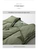 Herren Japanischer Retro V-Ausschnitt Flauschige gesteppte Weste - Warm & Ärmellos für Herbst/Winter Outdoor
