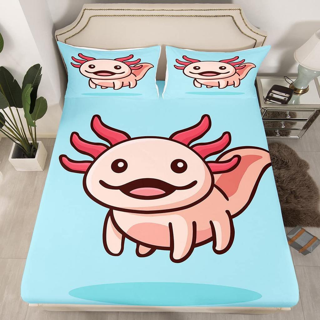 Cute Penguin Pattern Mattress Three-Piece Digital Printing Bedding Mattress Three-Piece Set Children And Adults