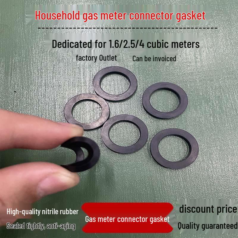 Gas Meter Inlet/Outlet Sealing Gasket for Natural and Coal Gas