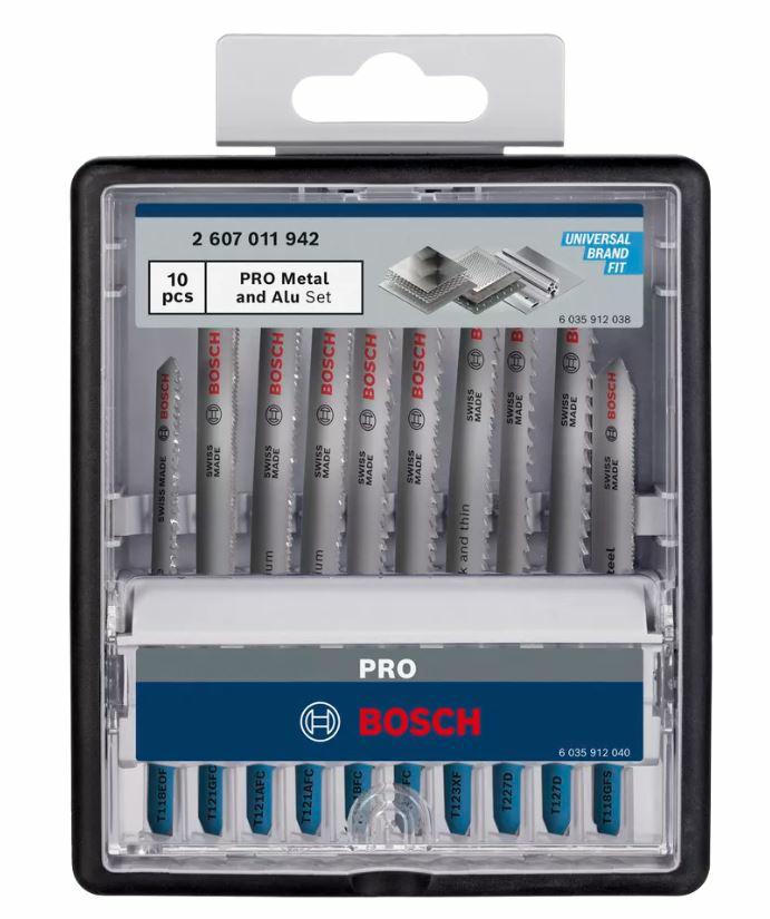 Bosch Brzeszczot T Zestaw Pro Metal I Aluminium 92Mm 10Szt.