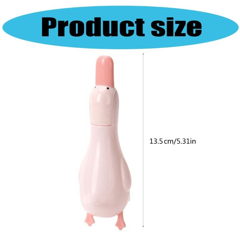 Adorable Duck Shapeds Hair Clip Wall Mounted Double Head Bathroom Organizers For Hair Accessories Cleaning Tool