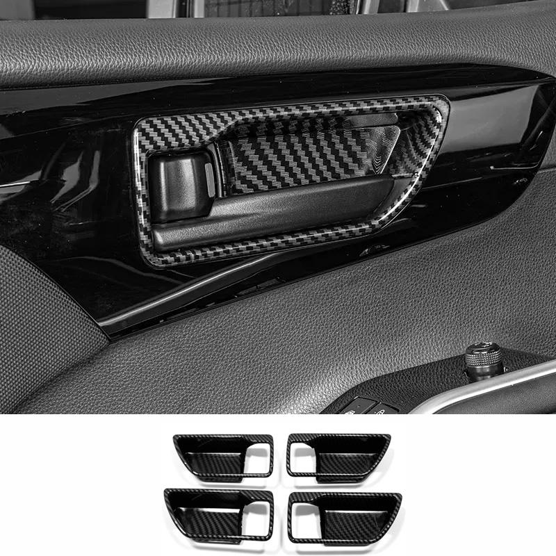 For Toyota Highlander    ABS carbonfiber look window lift swtich trument Console Gear Water Cup  Air Vent Trims