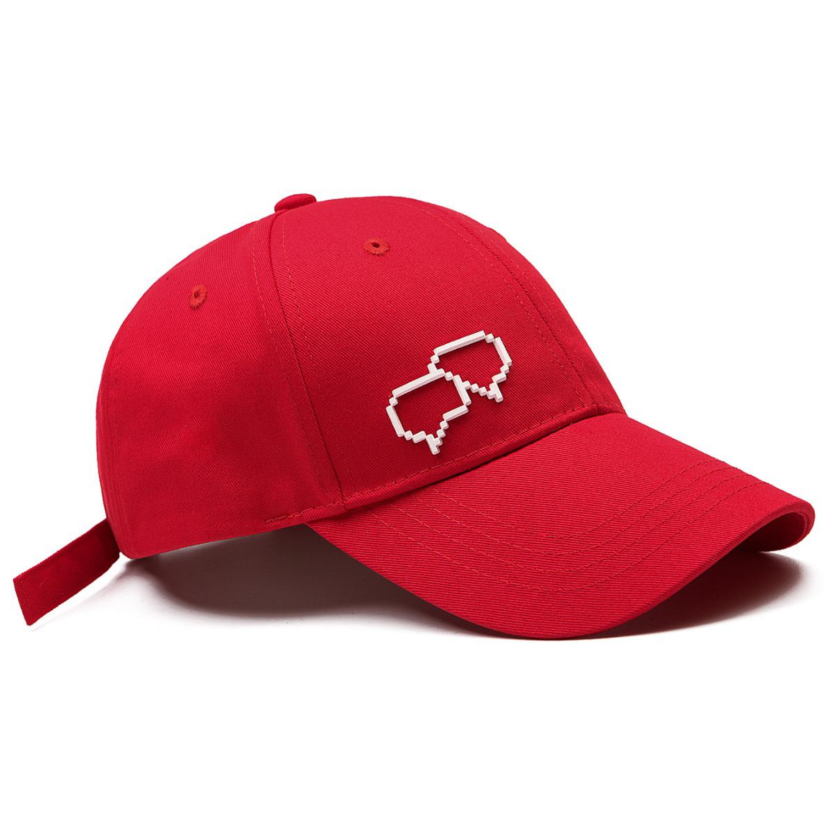 

Hot-Selling Spring/Summer Unisex Wide Brim Baseball Cap with Sun Protection M (56-58cm) червоний