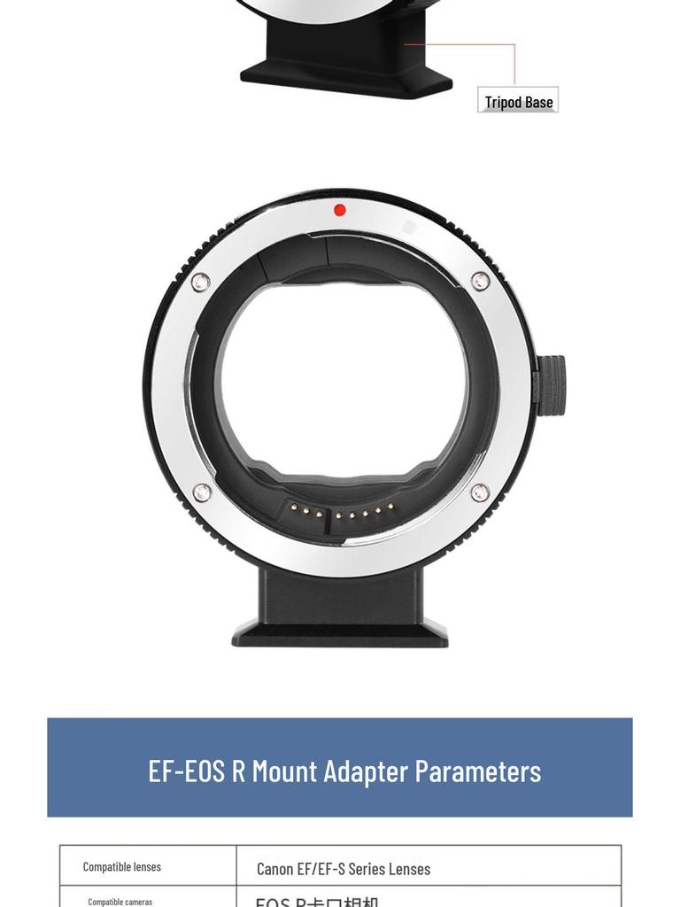 Seven Artisans EOS-R Adapter Ring for Canon R7, R62, R50, R8, R100, RP, R52