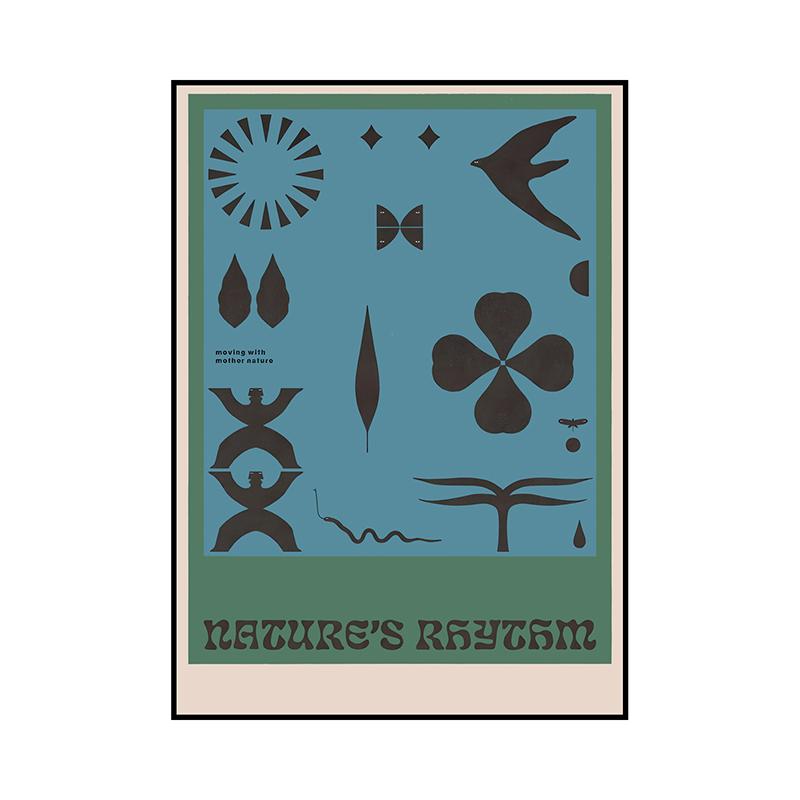 Klasické Vintage Plakáty Abstraktní Retro Kdo Ví Plátno Malba Tisk Nástěnné Umění Obrázky pro Obývací Pokoj Ložnici Domácí Dekor