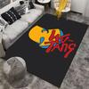 Wu-Tang Clan Logo Teppich geeignet als rutschfeste Matte für das Wohnzimmer oder Schlafzimmer Sofa