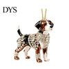 Flat Acrylic Animal Decorations Christmas Ornament, Xmas Tree Hanging Decoration, Ornament Rhinestone Pendant for Holiday Party Decor Decorative