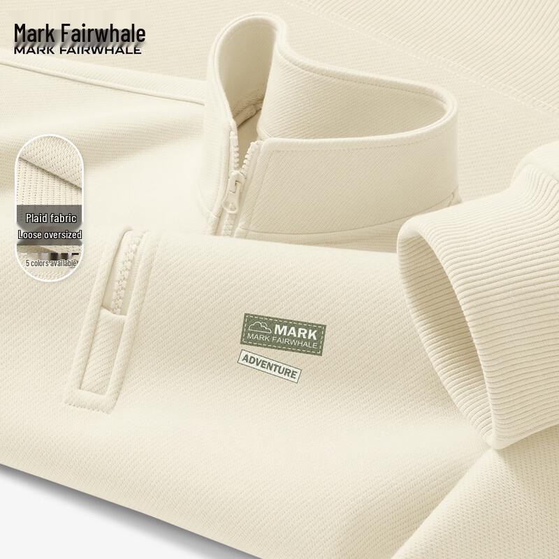 Mark Fairwhale Men's Half-Zip Retro Sweatshirt