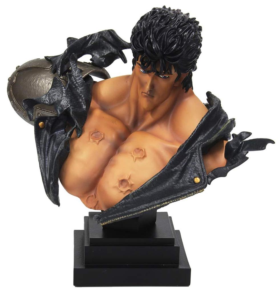 Diecast Master Model Master Fist of the North Star Kenshiro Bust, Approximately 140mm Tall, Resin, Painted, Complete Figure, MMFNS01-01