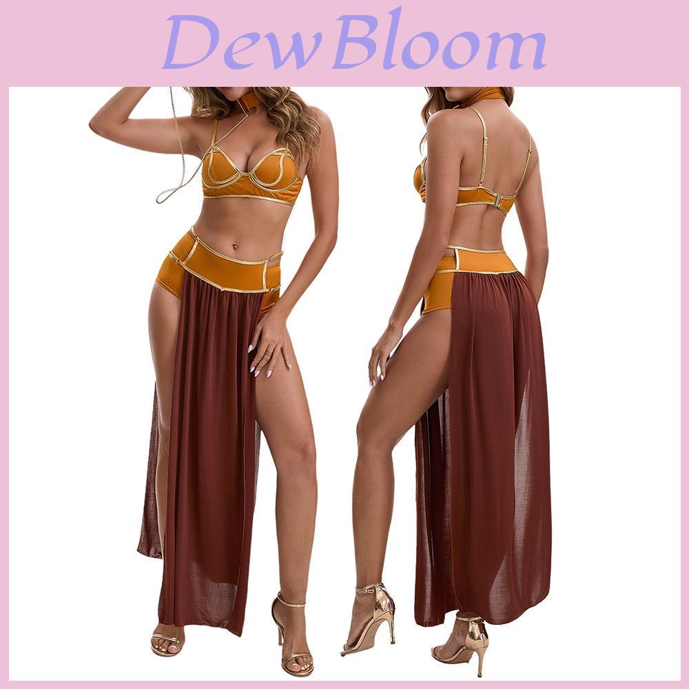 Star Wars Princess Leia Cosplay Dress Egyptian Style Long Dress For Themed Events And Cosplay