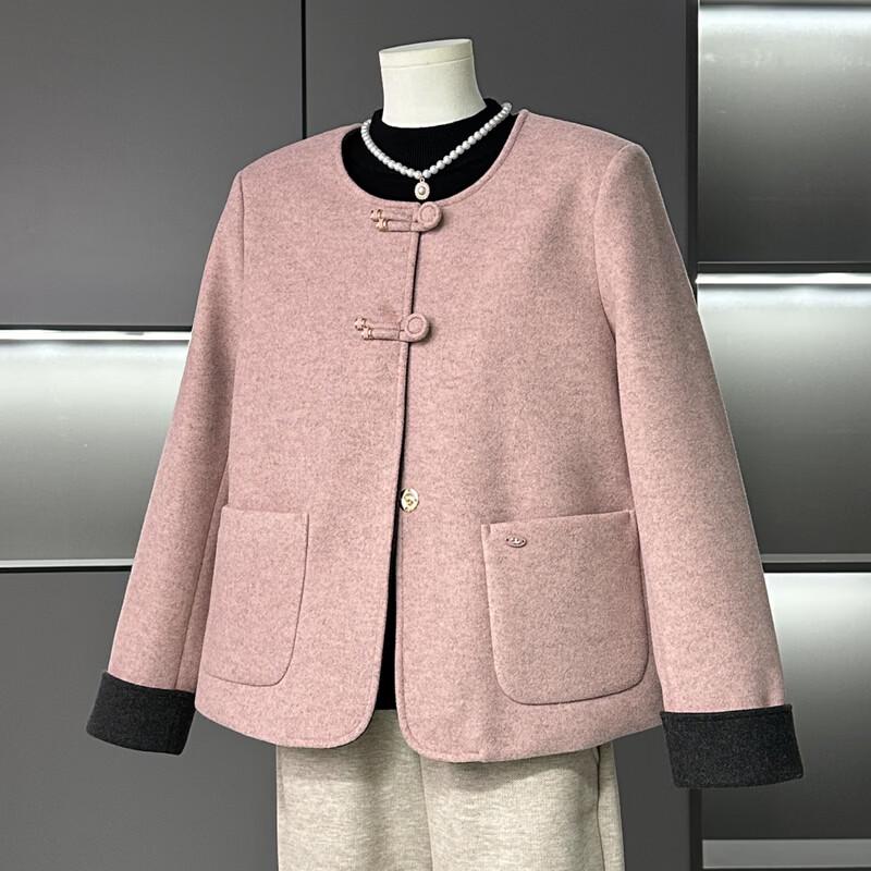 Eleganter kleiner duftender Frühlingsmantel für Damen
