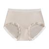 80s Modal Women's Mid-High Waist Seamless Antibacterial Briefs with Pure Cotton Crotch