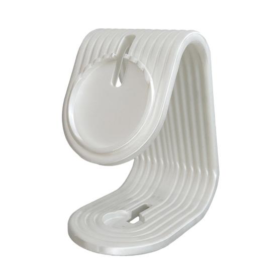 

2 in 1 Charging Station 3D Printed Desk Phone Stand Multi-functional Watch Holder for Bedside білий