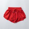 Gonna da Yoga/Tennis da Donna ad Asciugatura Rapida con Pantaloncini Traspiranti e Tasche