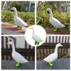 Creative Geese Figurine Decors Animal Collectible Figurines Funny Geese Resin Craft Geese Ornament Collectible Figurine