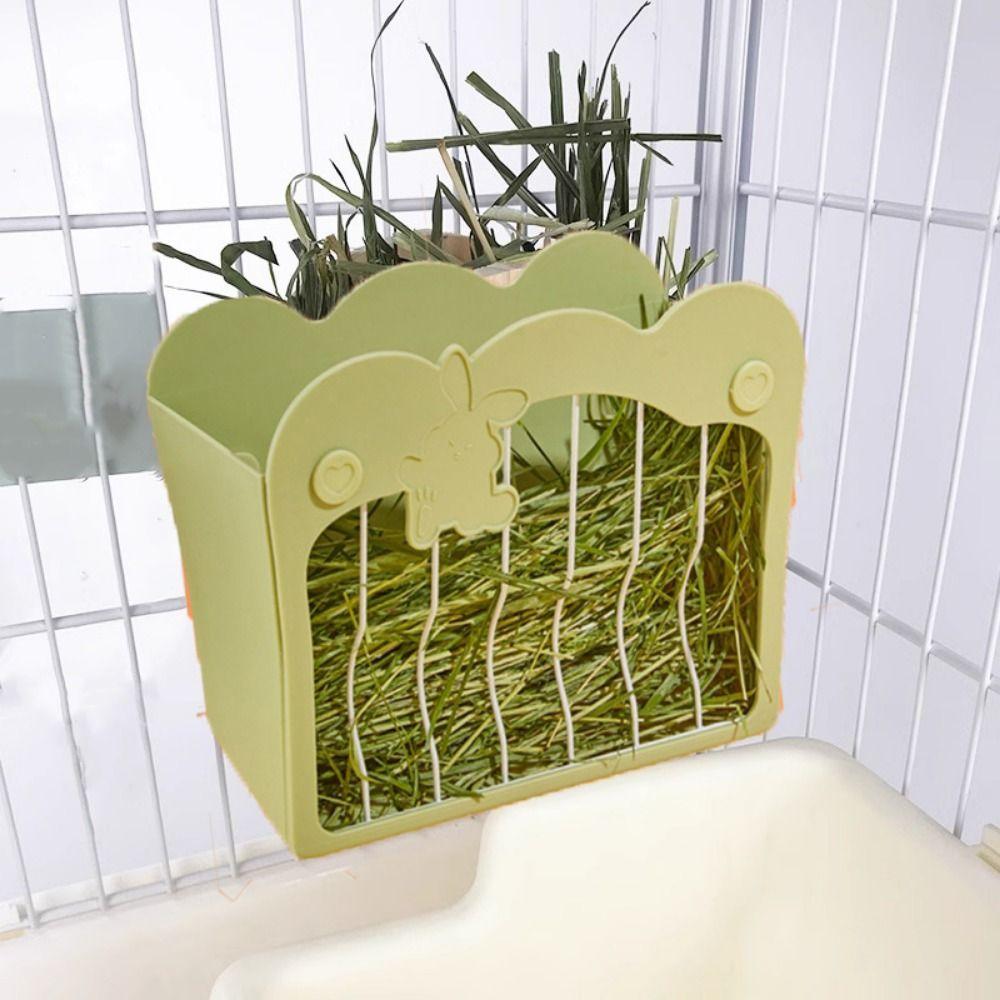 Large Capacity Rabbit Hay Feeder Fixed Guinea Pig Hay Feeder Bunny Grass Holder  Chinchillas