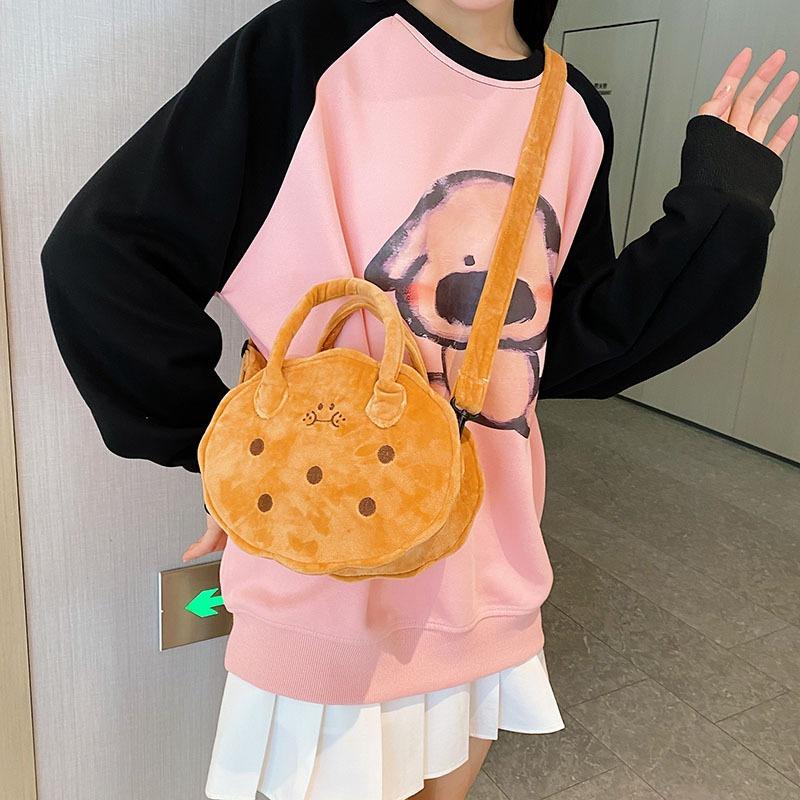 Damentasche neue Handtasche modische personalisierte Plüschtasche Umhängetasche