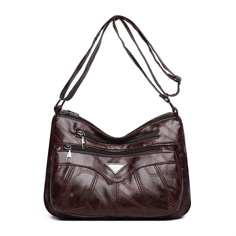 

Mother Bag Women s Shoulder Bag Large Capacity Small Square Bag кофейный