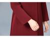 Mid-Length Double-Faced Cashmere Coat for Middle-Aged and Elderly Women - Autumn/Winter High-End Slim Wool Jacket