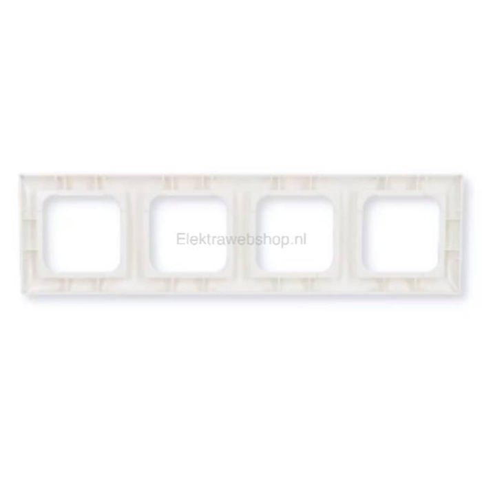 Busch-Jaeger x4 Cadre Busch-balance SI blanc-alpin 1724-914 1 pc(s) | BOITE RANGE CABLES - CACHE PRISES