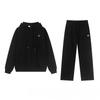 BeatStreet New Men's Sportswear Set, A Fashionable Outdoor Zipper Warm Men's Casual Sweatshirt + Pants 2-piece Set