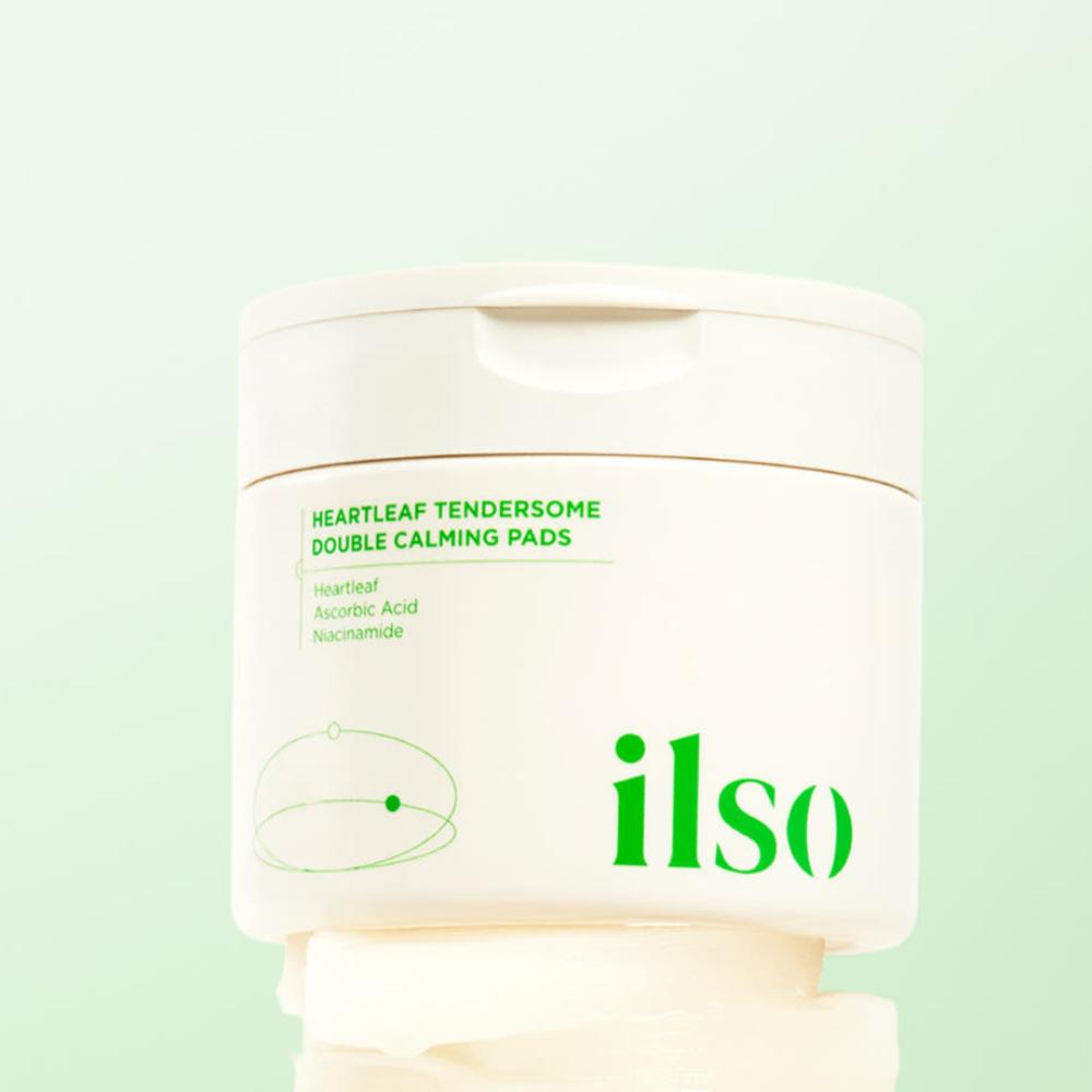 Ilso Houttuynia Cordata Tenderosome Double Calming Pad 60 Sheets, 1 Pack