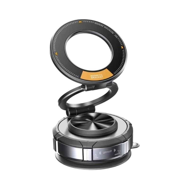 Very Strong Magnetic Phone Holder Vacuum Adsorption Car Mount with Damping Not Shake Suitable for Photography 1