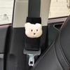 1pc Short Style Car Safety Seatbelt Cover Cute Cartoon Cloud Bow Seat Belt Harness Cushion Auto Shoulder Strap Protector Pad