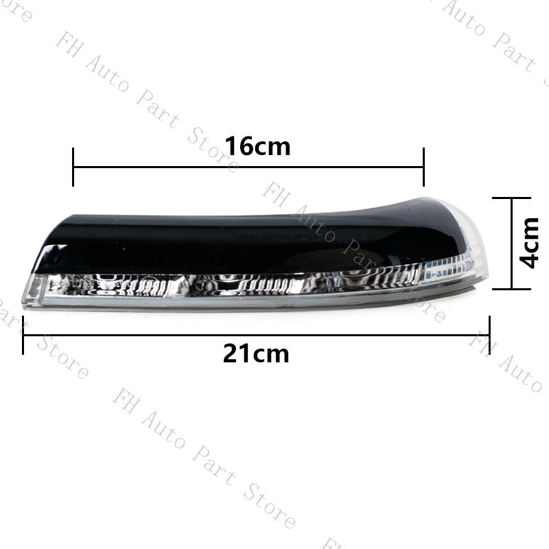For VW Phaeton 2011 2012 2013 2014 2015 2016 Outside Rearview Side Mirror Turn Signal Indicator Light Lamp 3DO949101B 3DO949102B