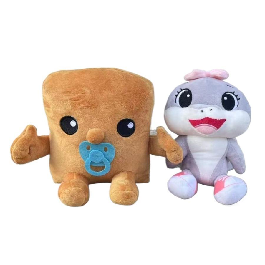 Kawaii Hai Plüschpuppen Italienische Brainrot Plüschtier Niedliche Telalaero Telala Stofftier Hai Weiche Anime Puppen Geburtstagsgeschenk