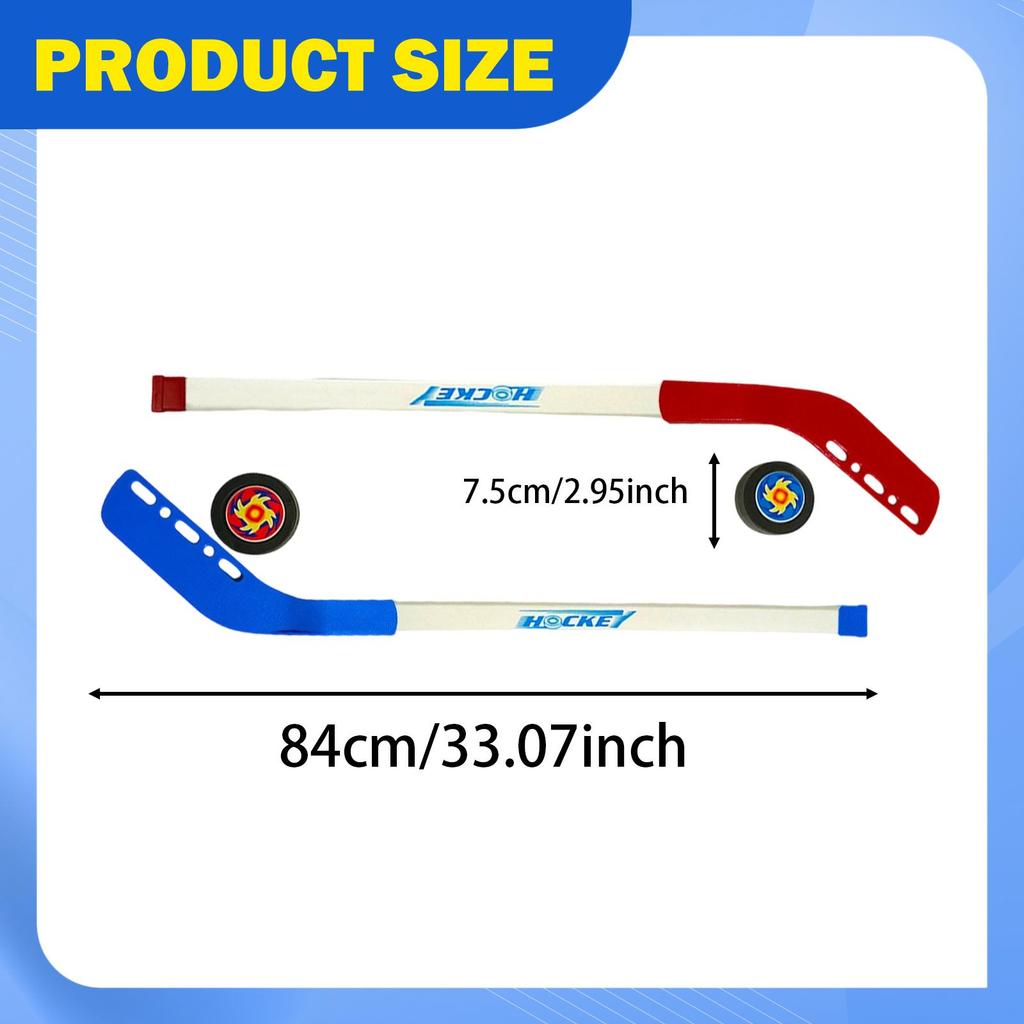 Ice Hockey Sticks A Set Children's Toy Pulley 72CM Plastic Hockey Stick For Kids Children Hockey Stick Youth Street Hockey