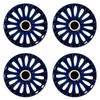 4pcs/set 14 Inch Car Wheel Hubcap Covers for Iron Rims Wieldoppen Car Wheel Hubs Trim Cover Wheel Cover ABS Plastic Silver Black