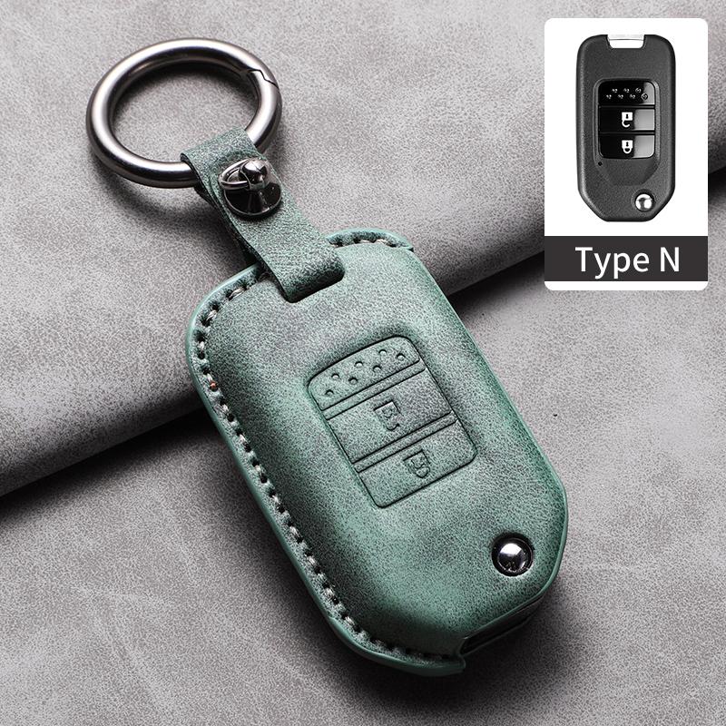 For Honda Accord Civic City Fit HR-V XR-V Folding Flip 2/3 Buttons Car Remote Key Case Cover Protection Shell Keychain Accessori