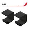 Wandmontiertes Stick-Rack 2 Stück Acryl Hockey-Halterung, Platzsparende horizontale Anzeige, Sportzimmer-Dekoration Halter, Stabil mit Schutzpolster