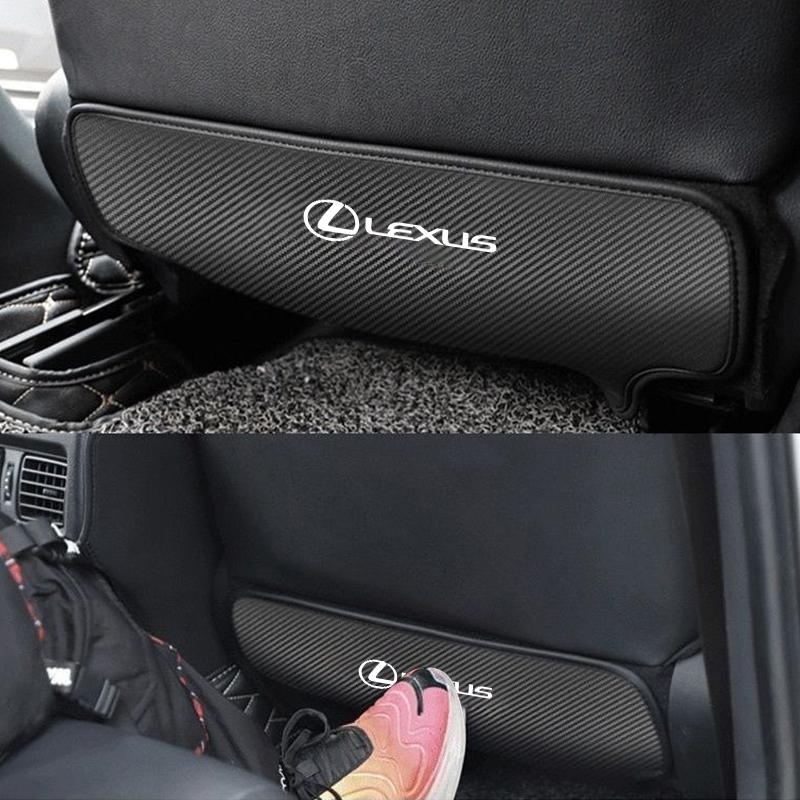 Car Seat Back Anti Kick Pad Protect Cover Mat For Lexus Fsport RX330 IS250 Ct200h ES300h RX350 IS300h NX300h RX400h Accessories