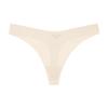 Thin Sexy T-pants Low-rise Sports European and American Seamless Ice Silk Transparent Yoga One-piece Mask Underwear Women