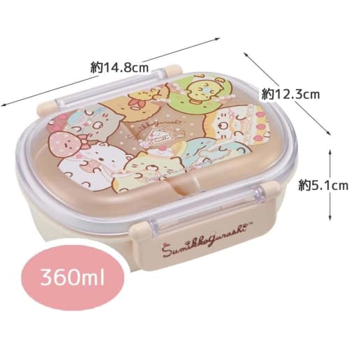 Skater Bento Box Sumikkogurashi Okaiyasan 360ml Children's Antibacterial Girls Made in Japan QAF2BAAG-A