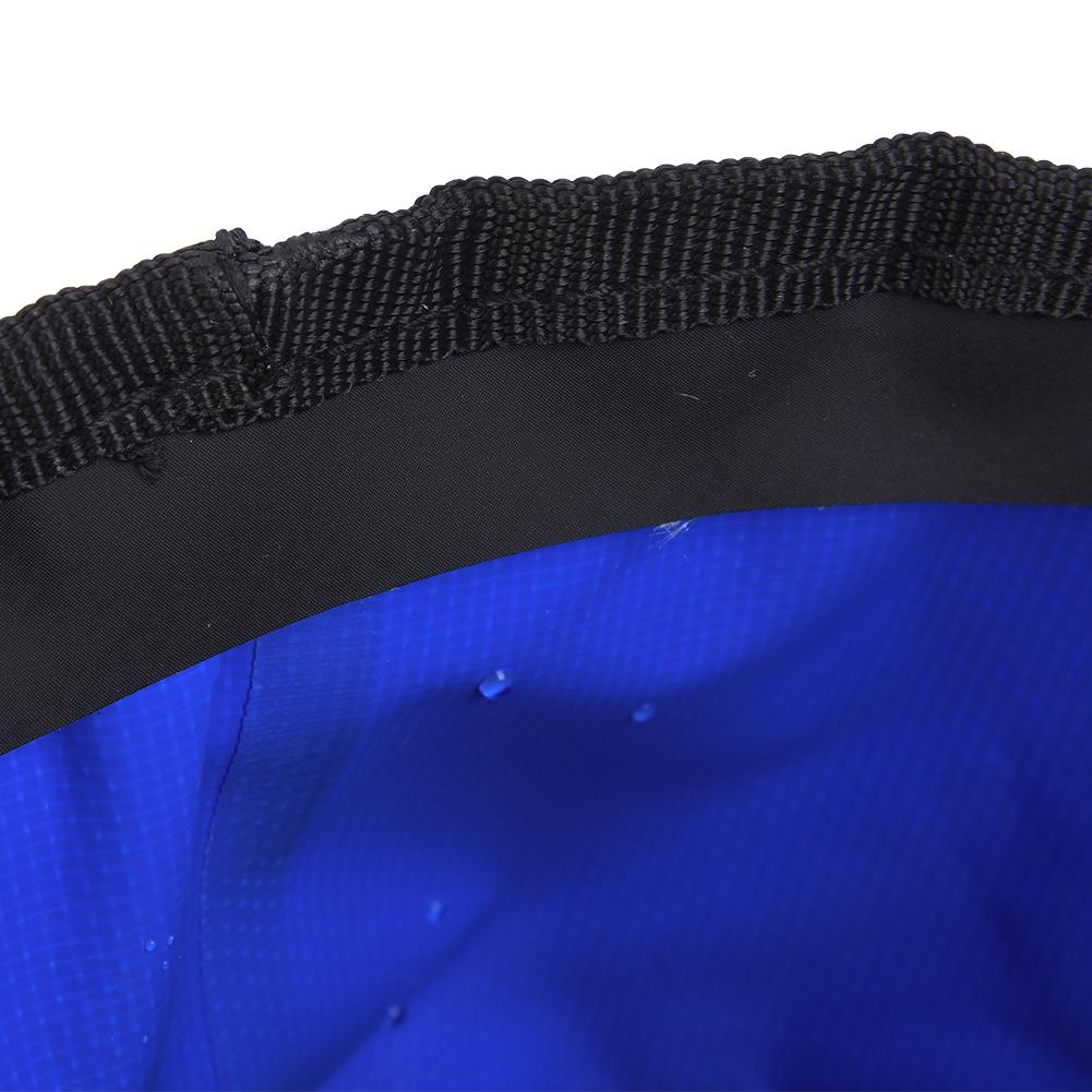 PVC Outdoor Portable Round Folding Bucket Wash Basin for Traveling Camping Picnic