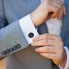 Men Crystal Cufflinks Black Color Business Conferences Cuffs Button for Gentlemen Shirt Wedding Cuff Links Gifts