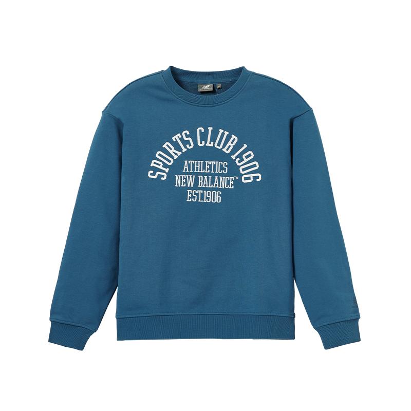 New Balance Sweatshirts Unisex 5CD38491 DBL Crew Neck Moderate Regular 5CD38491-DBL 2XL