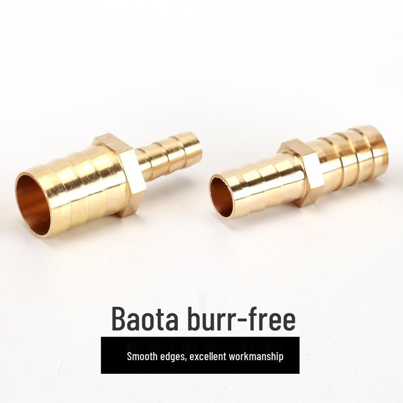 Brass Reducing Pagoda Plug for Hose Fitting - Converts 4mm To 19mm Diameters