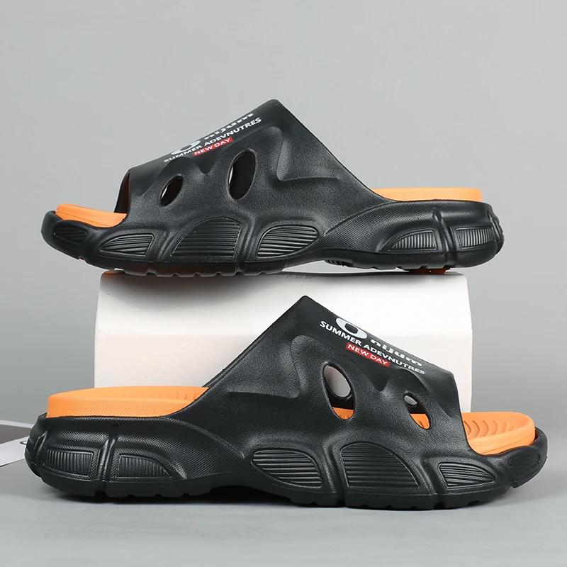 Summer Man Slippers for Men Genuine Mens Slipper Man Luxury 2024 Slides Shoes Men Original Men's Slide Slipper Flip Flop Slipers