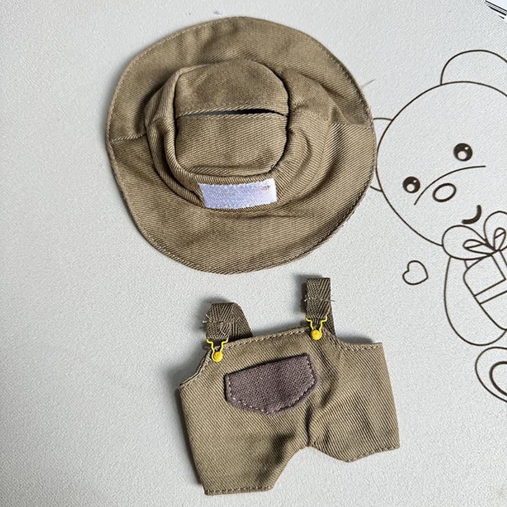 For 17cm Labubu Doll Clothes Fashion Clothes Hoodies Doll Clothes Hoodies Dolls Accessories Cute Decoration Little Cloths