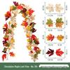 Artificial Maple Leaf Vine for Autumn Harvest Festival & Thanksgiving Decorations