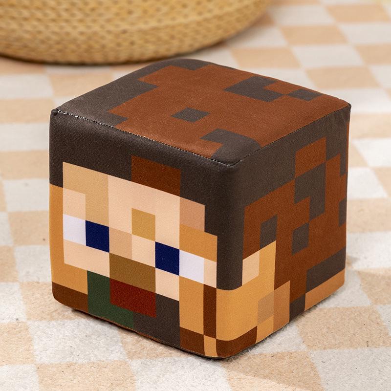 Minecraft Block Plush Doll Pillow - TNT Toy Peripherals